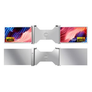 China Dos monitores de portátil FHD de 15,6 pulgadas Compatibles con portátiles de 15,6 a 18,5 pulgadas 1920*1080 Resolución FHD admite 12 idiomas supplier