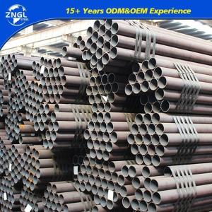 China Length Infinite Q235 Q345 Raw Materials Seamless Welding Mild Pipe for Construction Customization wholesale