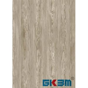 Waterproof Zero Formaldehyde SPC Wood Flooring Brown Walnut Look 6mm DP-W82294-2