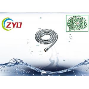 China Double Buckle Kitchen Pull Out Faucet Flexible Shower Hose Handheld Metal Chrome supplier