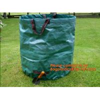 頑丈なPPは袋、自己立つ先端袋、するヤードの一掃に容易なひっくり返る袋、庭袋、葉袋を庭いじりをする