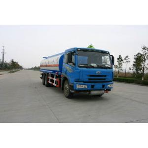 China 220HP FAW 6x4 22000L (5,811 US Gallon) Oil Tank Truck For Diesel / Gasoline / Petroleum Delivery wholesale