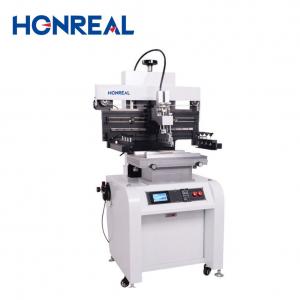 China High Precision Semi Automatic Printing Machine Solder Paste Flat bed Screen SMT Printer supplier