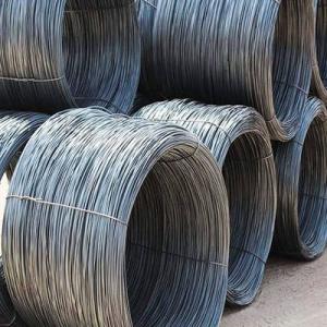 China Coated 5.5mm 7mm Low Carbon Steel Wire Rod In Coils supplier
