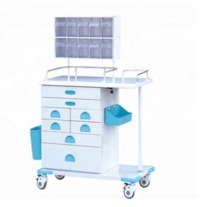 Detachable Multi-Purpose Anesthesia Trolley Equipment With Silent Wheel Medical Dressing Trolley