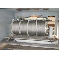 Galvanized Multiple Grooved Cable Drum For Customized Load Capacity