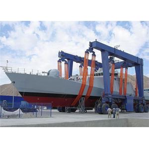 China A5 A8 Wharf Dock Traveling Wheels Boat Hoist Crane Remote Control supplier