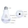 China 360 Degree Angle Wifi Light Bulb Security Camera With Fisheye Lens Panoramic View wholesale