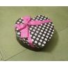 Luxury custom design handmade base & lid packaging box for gift with bow tie
