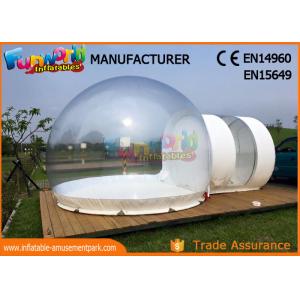 China Transparent Advertising Inflatables / Inflatable Bubble Room 8m Diameter supplier