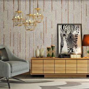 Chinese Factory Supplier Plant Fiber Particle Wallpaper Modern Style Wholesale