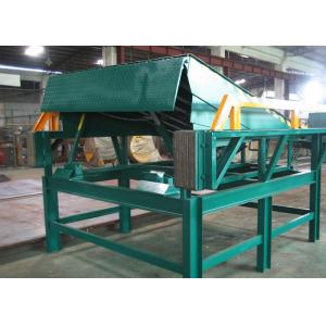China 10T CE ISO Boxed Up Hydraulic Dock Leveler Adjustable Yard Ramp supplier