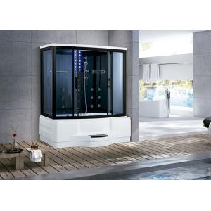 110V / 220V Bathroom Shower Enclosure , Steam Bath Shower Cabin 1400x1100x2150mm