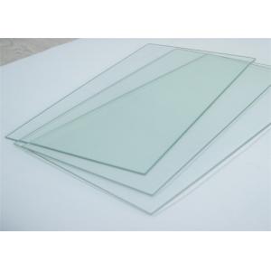 China White Low Iron Float Glass , Ultra Clear Low Iron Glass For Window / Door wholesale