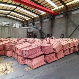 Copper Cathode T1 T2 T3 Grade C110 Copper Plate ASTM 4mm 5mm Thickness Red 99.99%