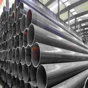 China 1.5mm Thin Wall Stainless Steel Tube 12m Length 3 Inch OD Q345B Black Carbon Steel Pipe supplier