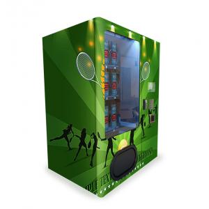 Mini Tennis Vending Machine Supports Card Readers And Cash Payment Systems