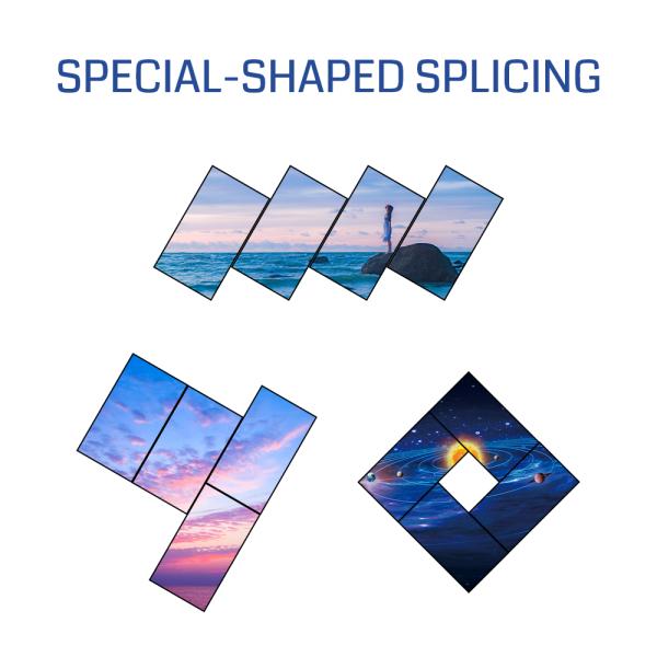 3x3 Hdmi Video Wall Processor , Customizable Layouts 4k Tv Wall Controller