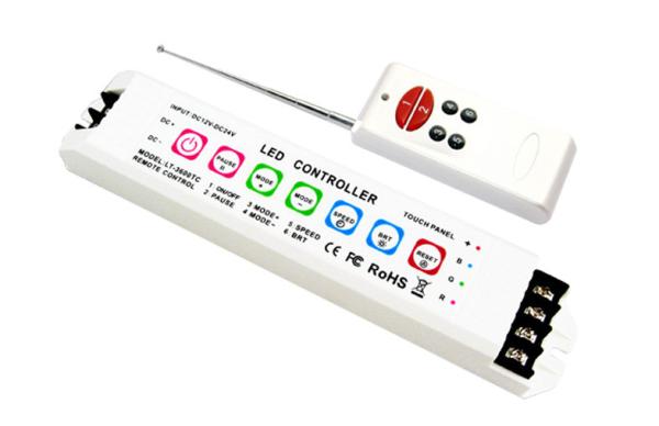 3x144W 10m LED Remote Controller Dimmable and Color-tunable