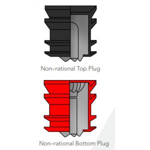 Non Rotational PDC Top Plug Cementing NBR Cement Manufacturing Plug
