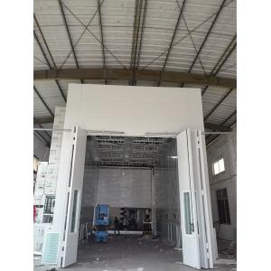 China CoatTech Industrial High Efficiency Telescopic Mobile Paint Room, Retractable Tent wholesale