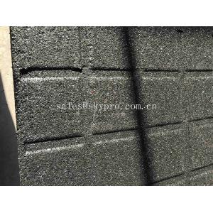 China High Density EPDM Rubber Paver Mat / Rubber Gym Flooring For Cross Fit Fitness Center supplier