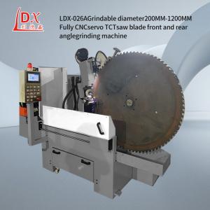 High Precision Large TCT Saw Blade Front And Rear Angle Grinding Machine LDX-026A