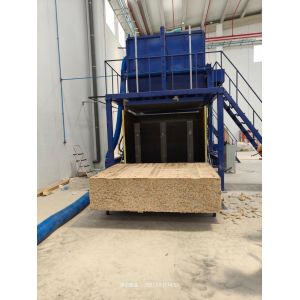China Automated Industrial Rebonding Foam Machine 3 Blocks/H High Productivity wholesale
