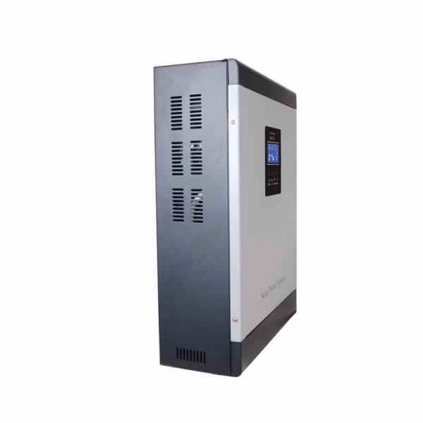 3kva solar hybrid inverter with mppt controller and pure sine inverter install in home for solar power enegery