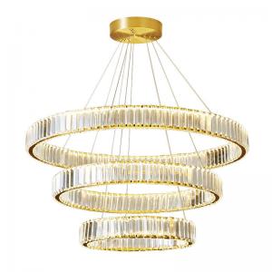 Luxury Crystal modern lamps hanging pendant lighting