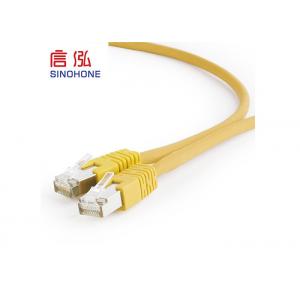 China Bare Copper Bulk CAT6 Shielded Cable HDPE Insulation 250V AC 2A supplier