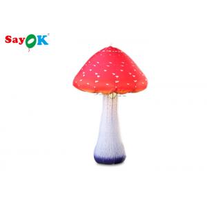 China Wear - Resisting Inflatable Lighting Decoration / Blow Up Mushroom supplier