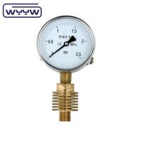 China 100mm High Temperature Pressure Gauge Stainless Steel Material on sale