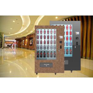 Winnsen Design Wine Bottle Vending Machine With 32inch Advertising Touch Screen Cooling System Conveyor Belt