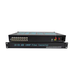 HD/AHD Video fiber converter,1080P 16ch AHD video to fiber extender,