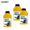 China High Efficiency Synthetic DOT3 Brake Fluid 250ml 500ml 1L Customizable wholesale