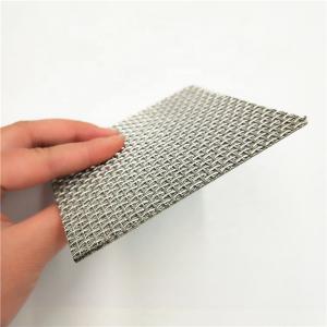China 5 - 40um Sintered Wire Mesh , Stainless Steel Woven Wire Mesh Filter Screen supplier