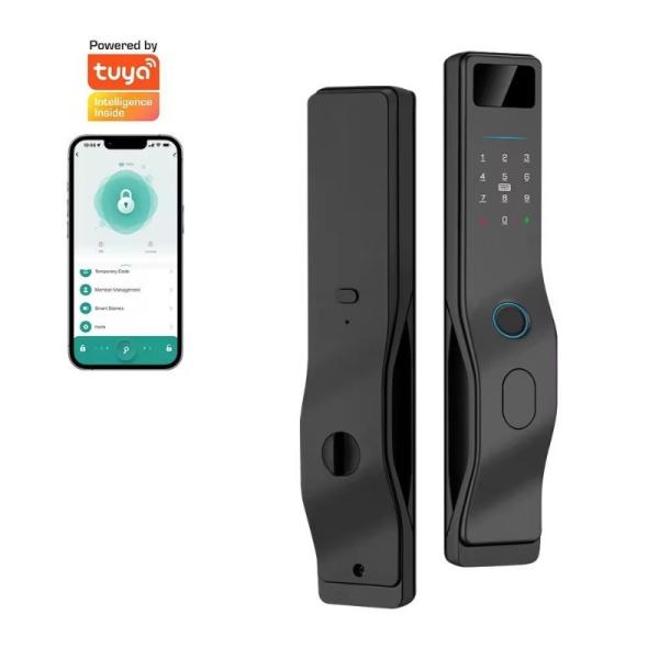 Tuya Smart Door Lock D7 with 3D Face Recognition 40-90MM Thickness