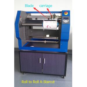 China Roll to Roll Label Digital Cutter Using Blade to Cut Labels from Paper Sticker supplier
