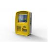Portable Information Self Ordering Kiosk Outdoor Touch Screen For Bank / Mall