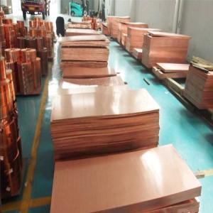 C1100 C17200 2mm Copper Sheet For Kitchenware Thick Brass For Transformer