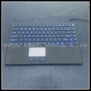 China 92 Key Backlit PS2 USB1.1 Silicone Rubber Keyboard supplier