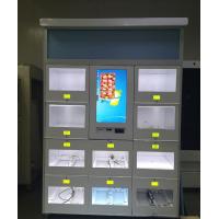 China 10 SKU Cabinet Hot Food Vending Machines OEM ODM For Vegetables / Fruits on sale