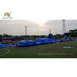 China Big Outdoor Adult Inflatable Obstacle Challenging Sports Games Water Proof & Lead Free supplier