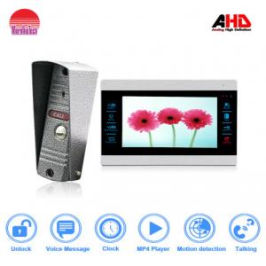 morningtech Strong motion detecion 7 inch AHD color video door phone supplier with IR-CUT  and photo frame