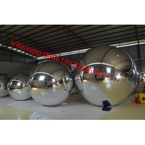 China Colorful Inflated Helium Balloons / Inflatable Mirror Ball Ornaments For Advertising supplier