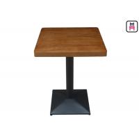 China 4cm Thickness Melamine - Faced Chipboard Dining Table with Safe Round Corner on sale