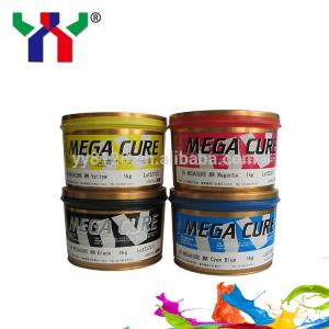 China Strong Gloss PE PET UV Offset Ink 1kg Can Pvc Printing Ink Cmyk Colors supplier