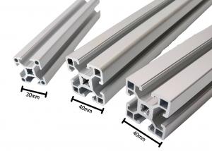 China Grey Sand Blasting Wardrobe Aluminium Profile 6061 Aluminum Extrusion on sale 