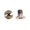 China Tornillo de cabeza plana avellanada de titanio personalizado para atornillado de máquinas CNC M1.6-M10 wholesale